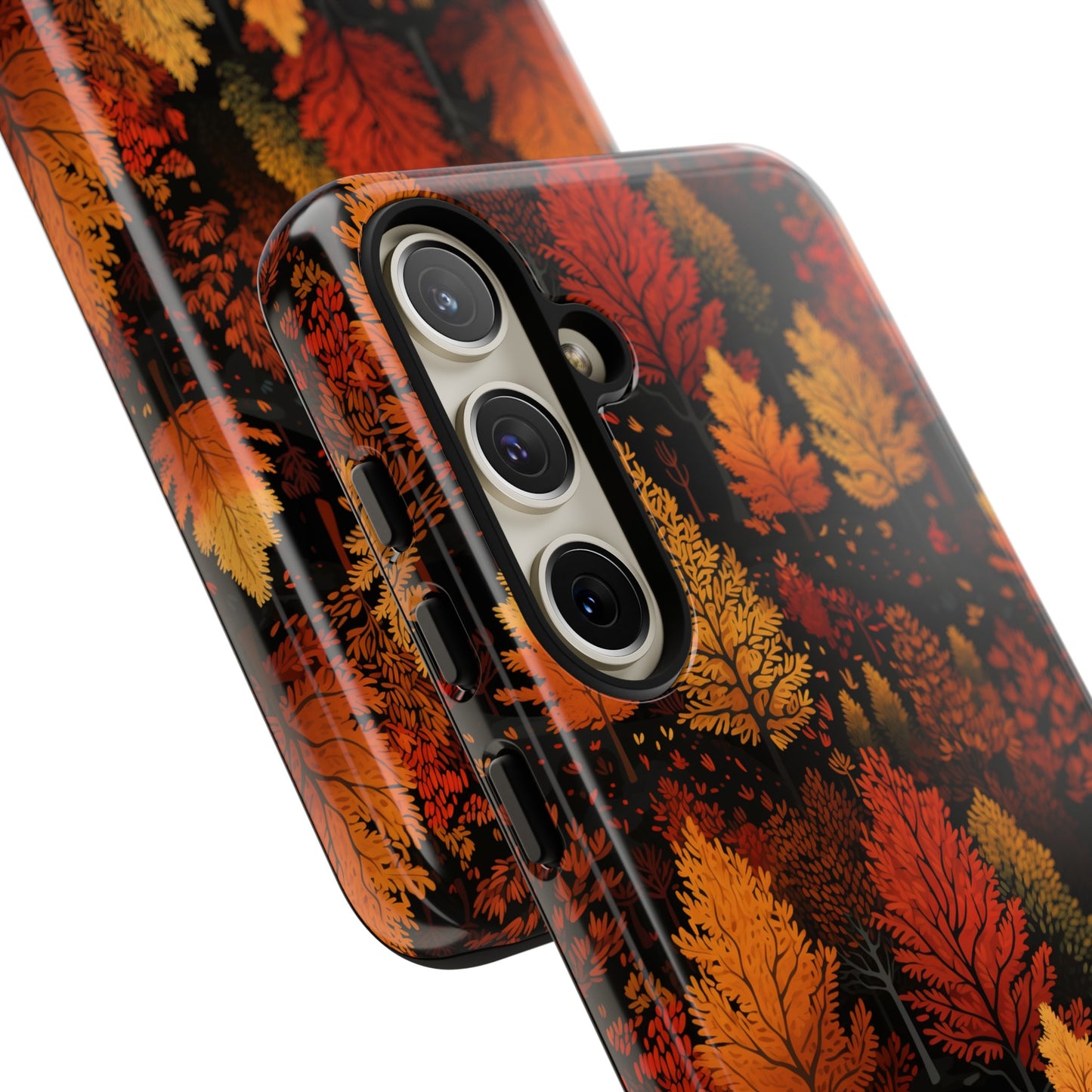 Bronzed Forest: A Chromatic Landscape - Tough Phone Case