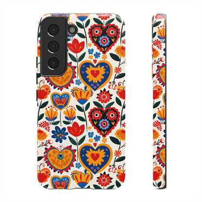 Whimsical Hearts - Phone Case