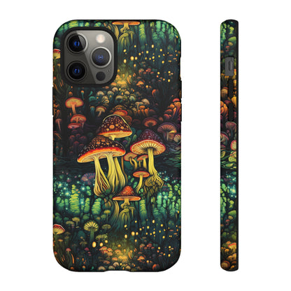 Neon Hallucinations: An Illuminated Autumn Spectacle - Tough Phone Case