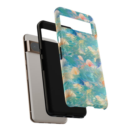 Watercolour Seashell Wonders - Protective Tough Phone Case