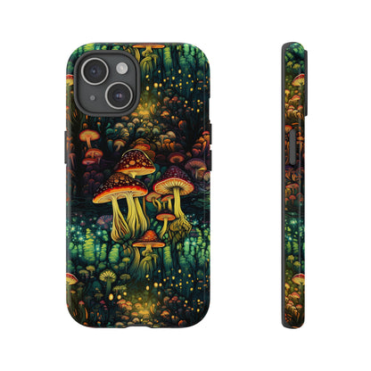 Neon Hallucinations: An Illuminated Autumn Spectacle - Tough Phone Case