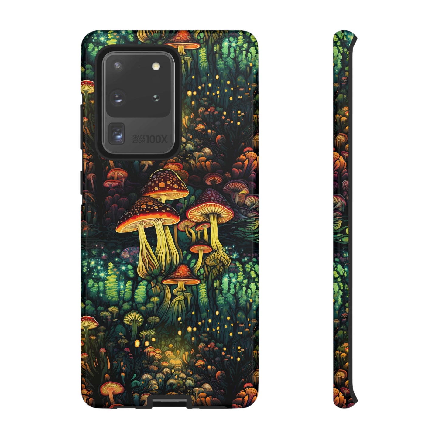 Neon Hallucinations: An Illuminated Autumn Spectacle - Tough Phone Case