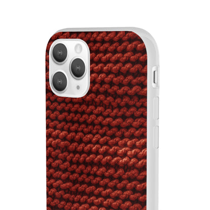 Autumn Yarn Chronicles - Warmth and Tradition in a Flexible Phone Case