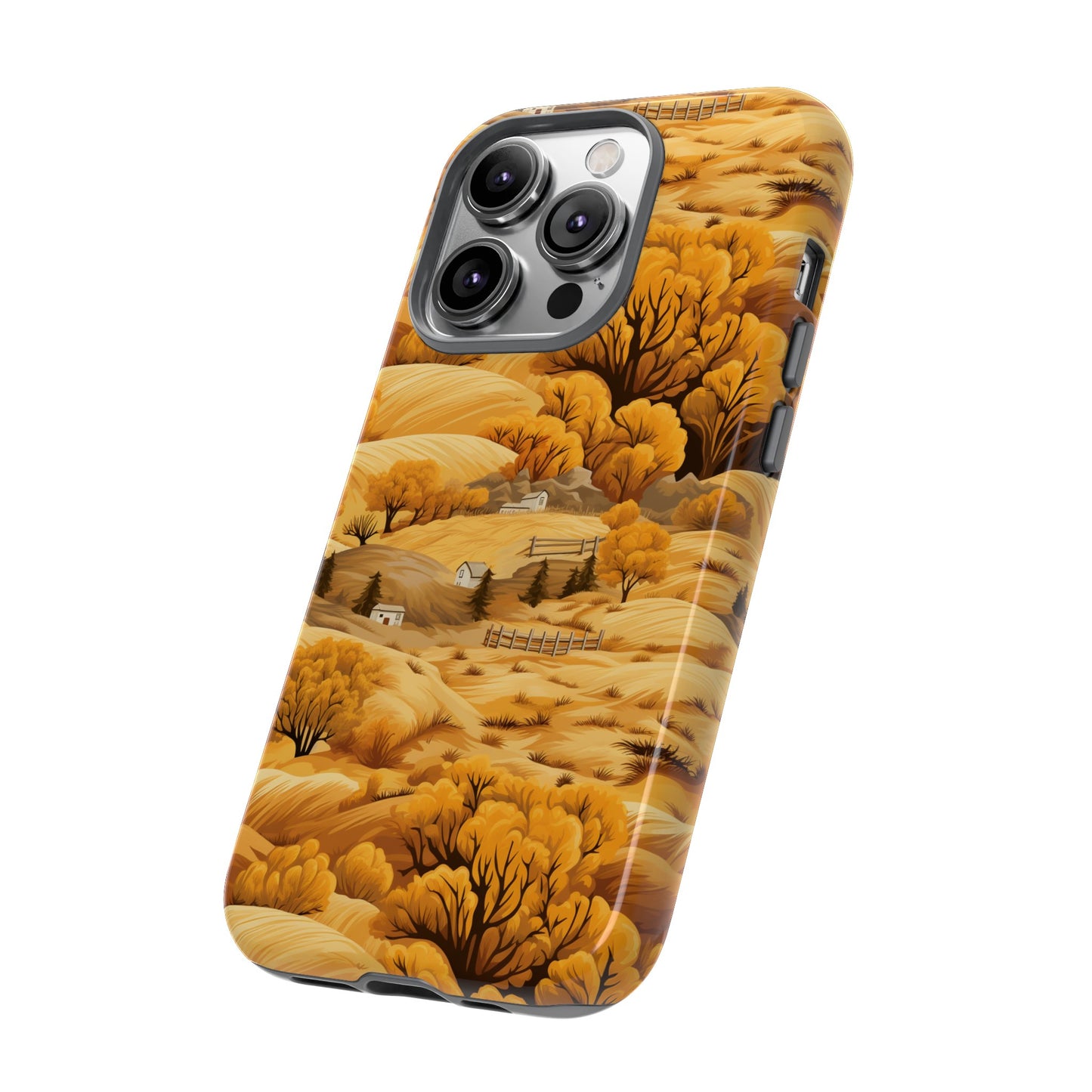 Rural Rhapsody: Early Autumn Farm Tales - Tough Phone Case