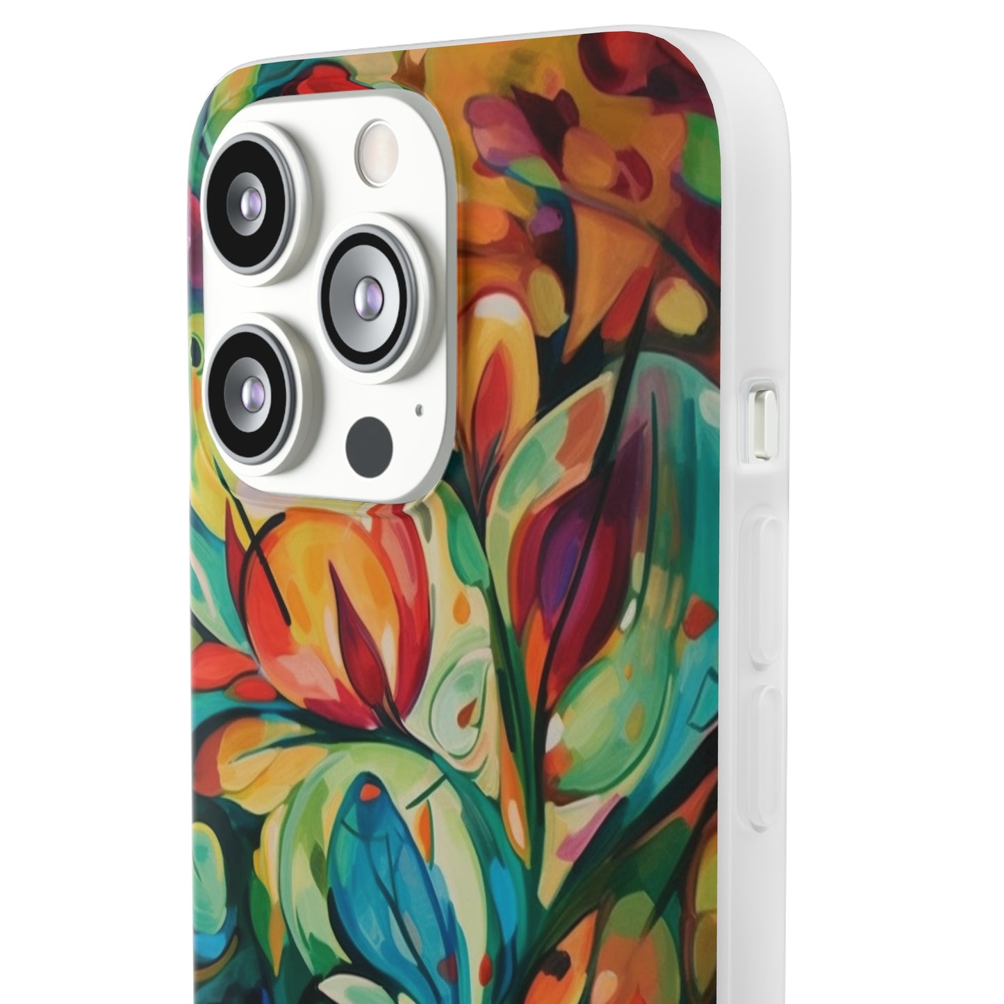 Spring Flourish Phone Case - Artistic Floral Elegance - Spring Collection - Flexi Cases Phone Case Pattern Symphony   