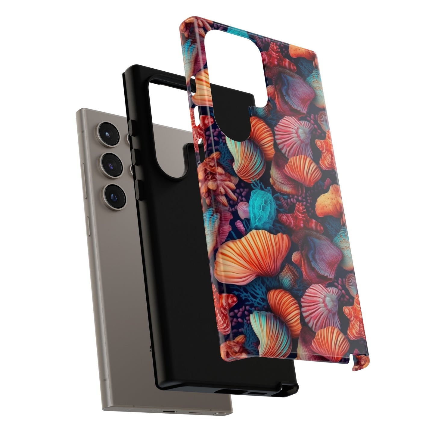 Vibrant Shallow Seascape Tough Phone Case