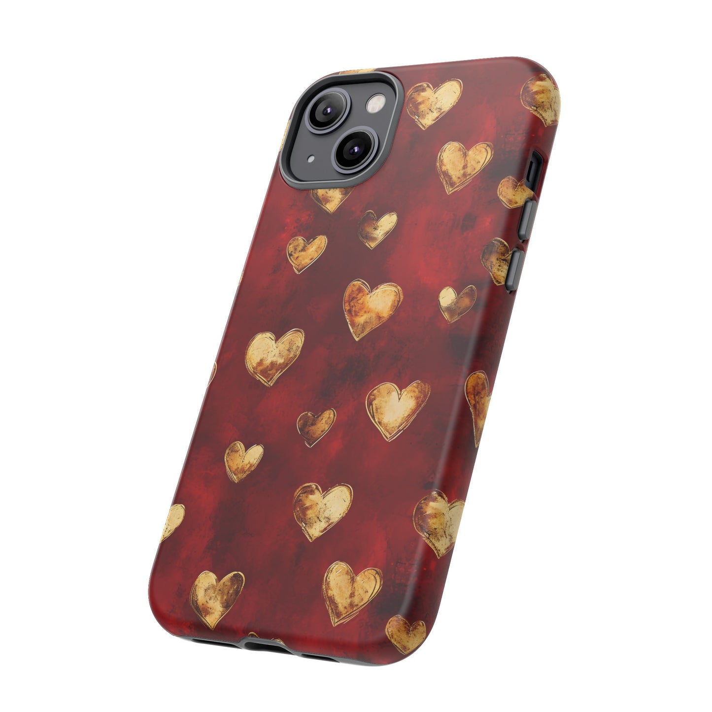 Midas Touch: Gilded Hearts - Phone Case