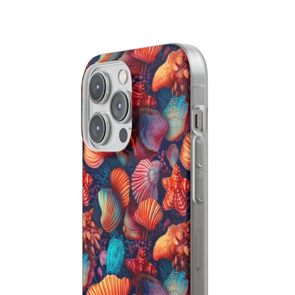 Vibrant Shallow Seascape - Flexible Phone Case Phone Case Pattern Symphony   