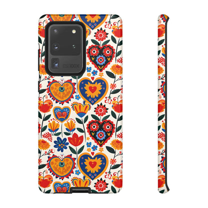 Whimsical Hearts - Phone Case