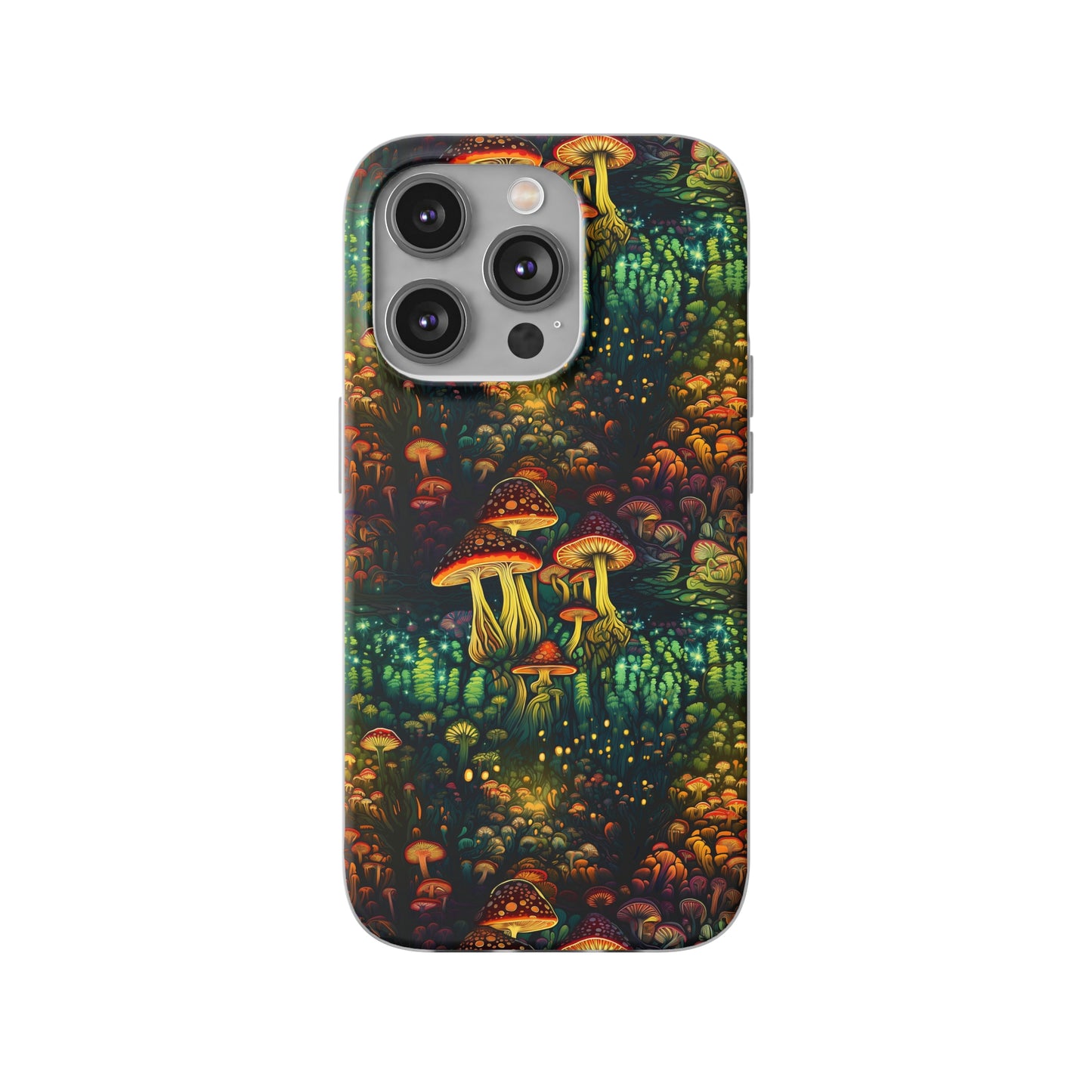 Neon Hallucinations: An Illumulated Autumn Spectacle - Flexible Phone Case