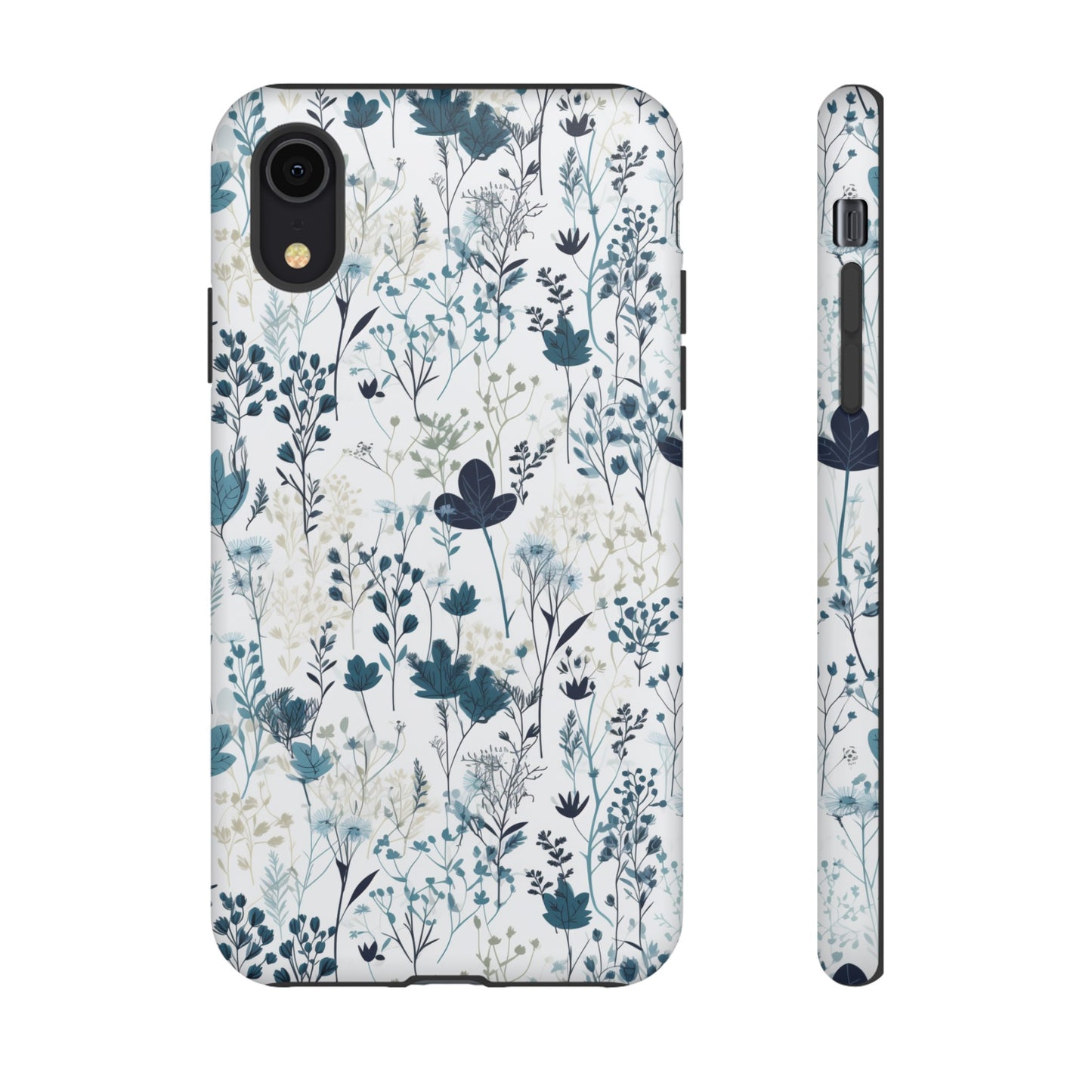 Serene Blue Wildflower - Phone Case