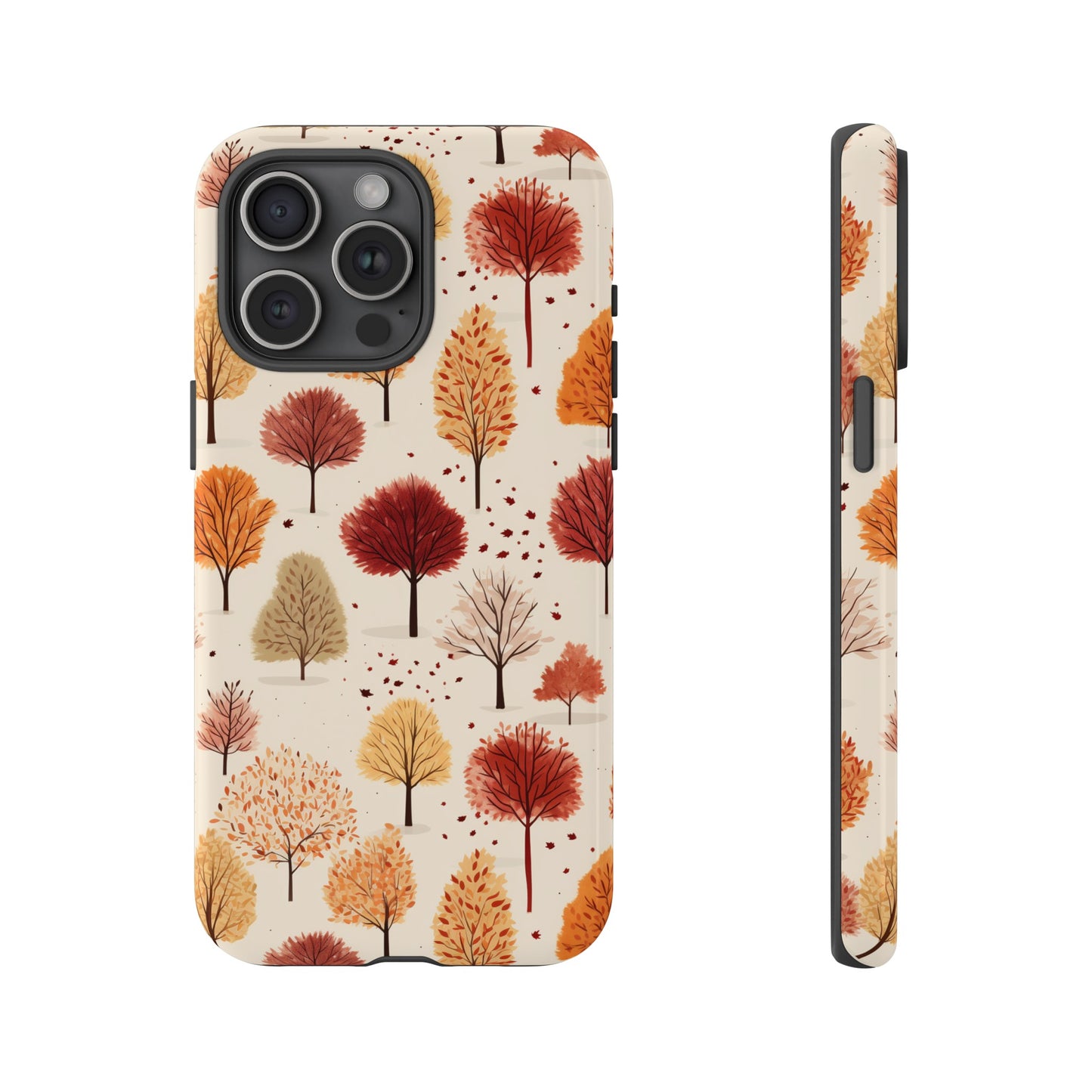 Gradient Grove: Autumn's Diverse Palette - Tough Phone Case