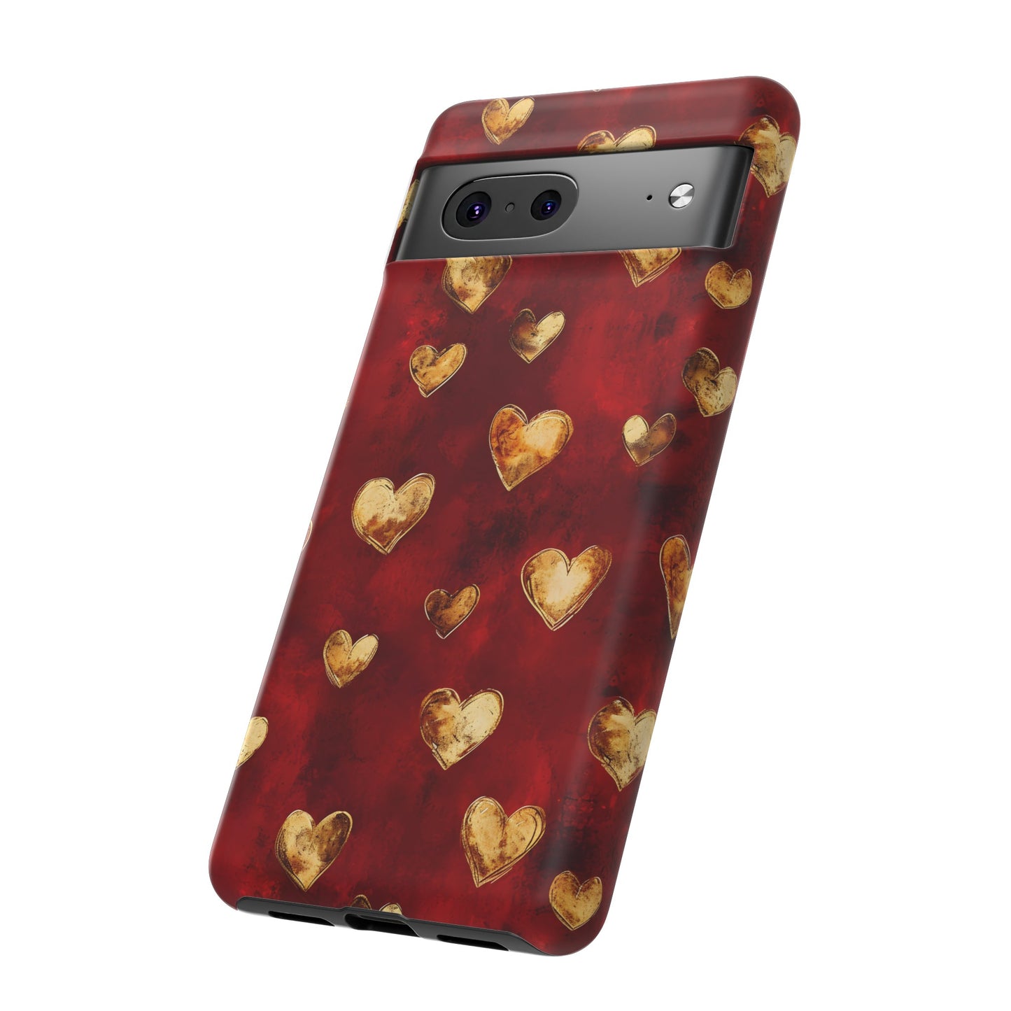 Midas Touch: Gilded Hearts - Phone Case