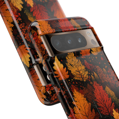 Bronzed Forest: A Chromatic Landscape - Tough Phone Case