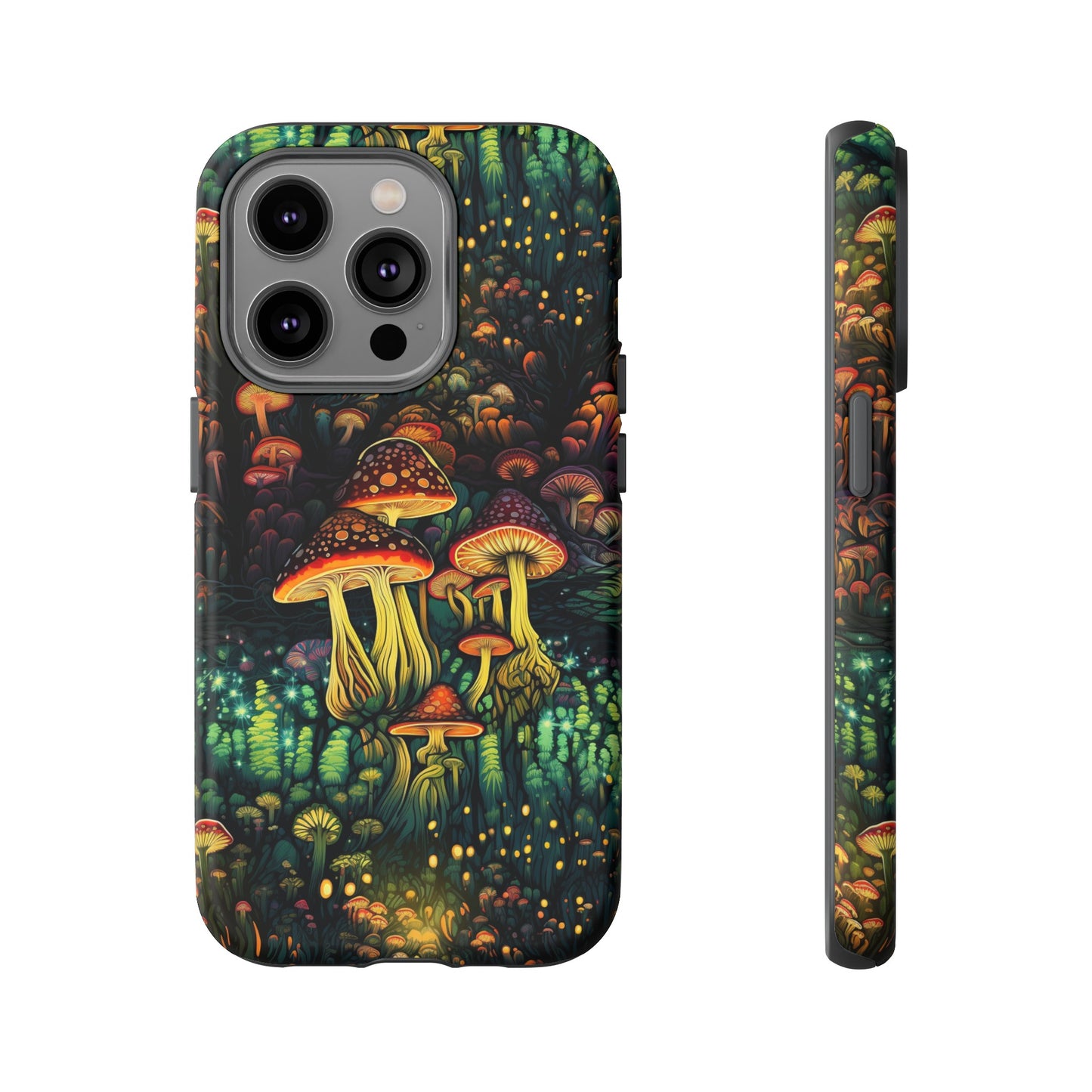 Neon Hallucinations: An Illuminated Autumn Spectacle - Tough Phone Case