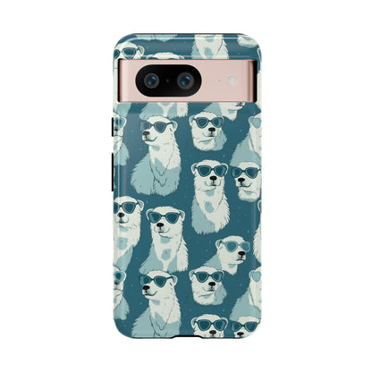 Chillin' Polar Bears Tough Phone Case