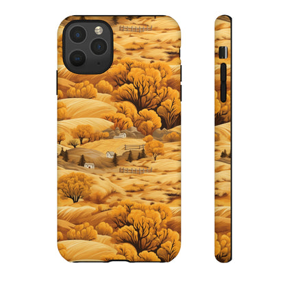 Rural Rhapsody: Early Autumn Farm Tales - Tough Phone Case