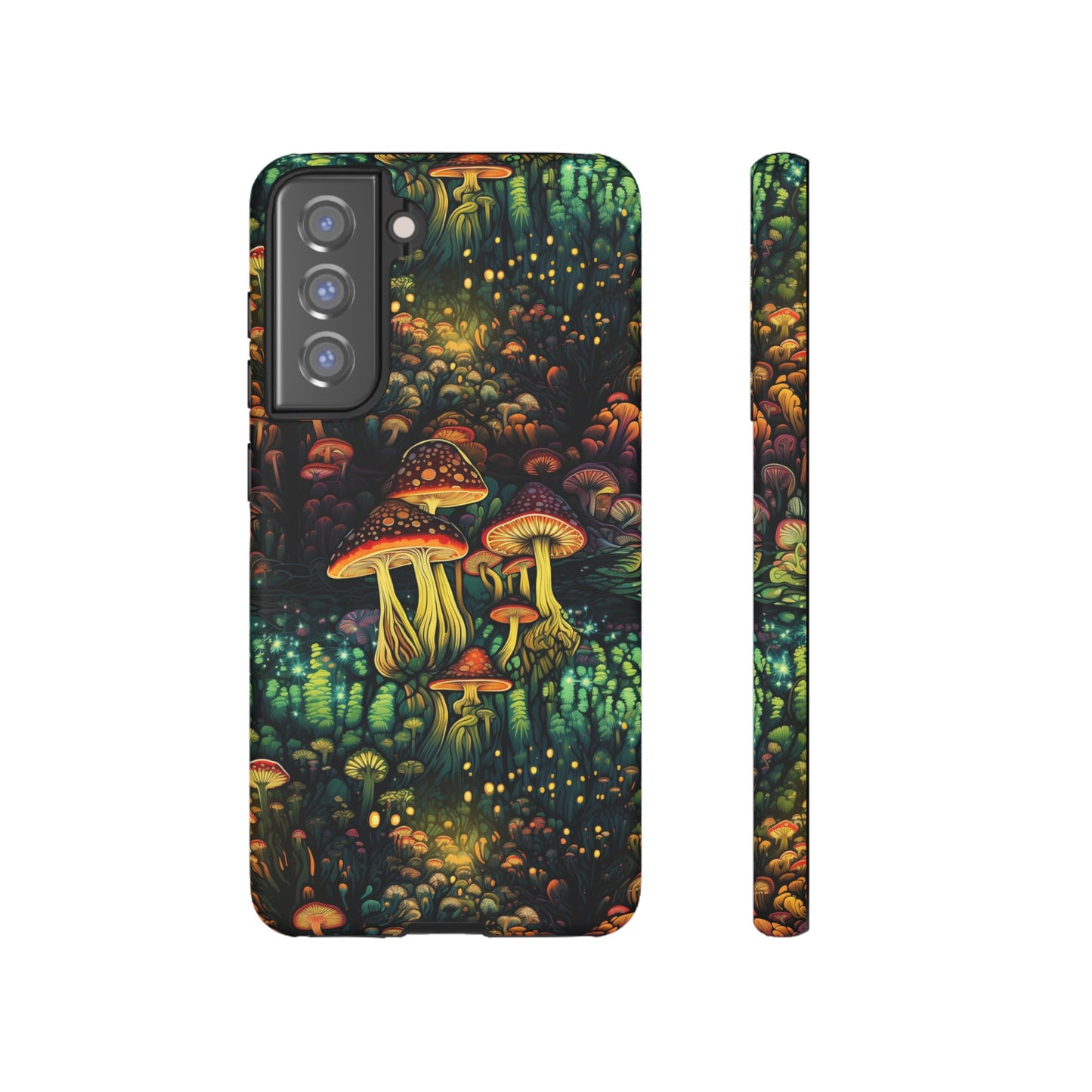 Neon Hallucinations: An Illuminated Autumn Spectacle - Tough Phone Case