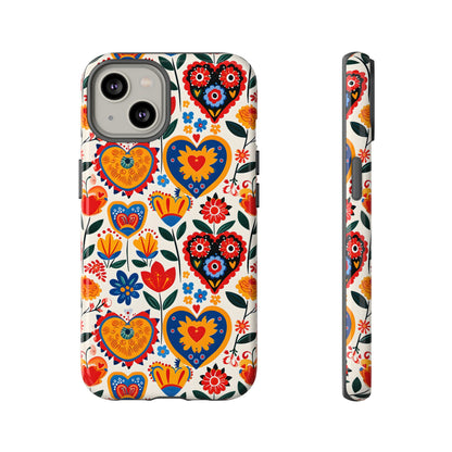 Whimsical Hearts - Phone Case