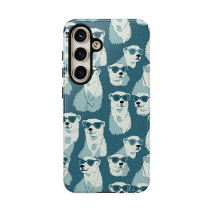 Chillin' Polar Bears Tough Phone Case