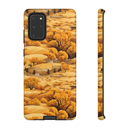 Rural Rhapsody: Early Autumn Farm Tales - Tough Phone Case