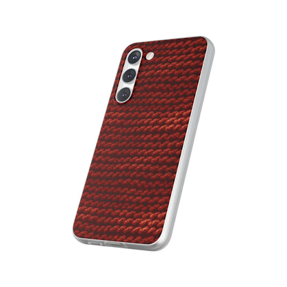 Autumn Yarn Chronicles - Warmth and Tradition in a Flexible Phone Case