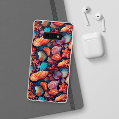 Vibrant Shallow Seascape - Flexible Phone Case Phone Case Pattern Symphony Samsung Galaxy S10E  