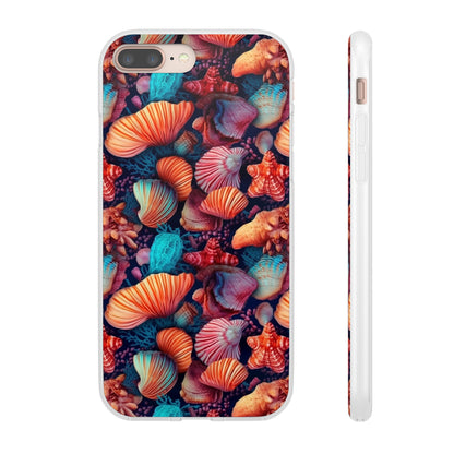 Vibrant Shallow Seascape - Flexible Phone Case Phone Case Pattern Symphony   