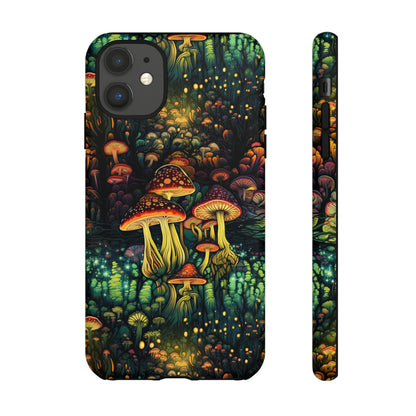 Neon Hallucinations: An Illuminated Autumn Spectacle - Tough Phone Case