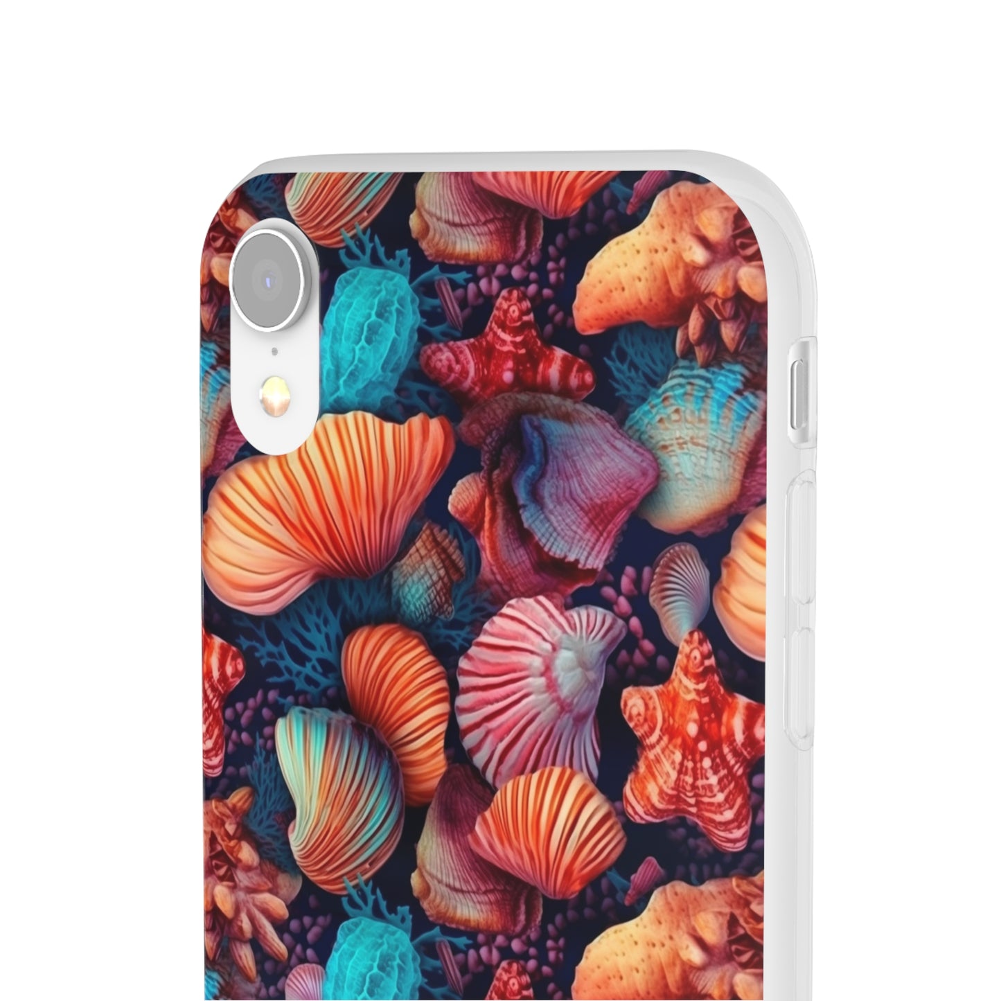 Vibrant Shallow Seascape - Flexible Phone Case Phone Case Pattern Symphony   