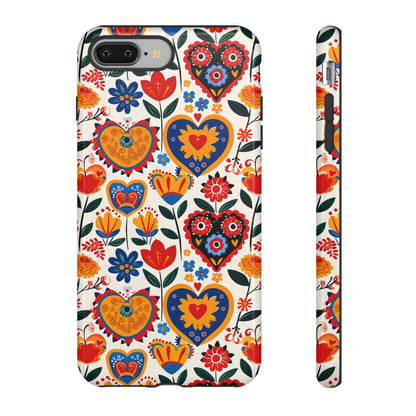 Whimsical Hearts - Phone Case