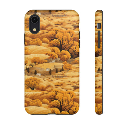 Rural Rhapsody: Early Autumn Farm Tales - Tough Phone Case