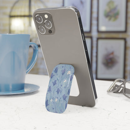 Enchanting Bluebell Harmony - Phone Stand