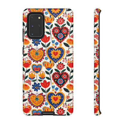 Whimsical Hearts - Phone Case