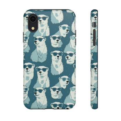 Chillin' Polar Bears Tough Phone Case