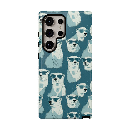 Chillin' Polar Bears Tough Phone Case