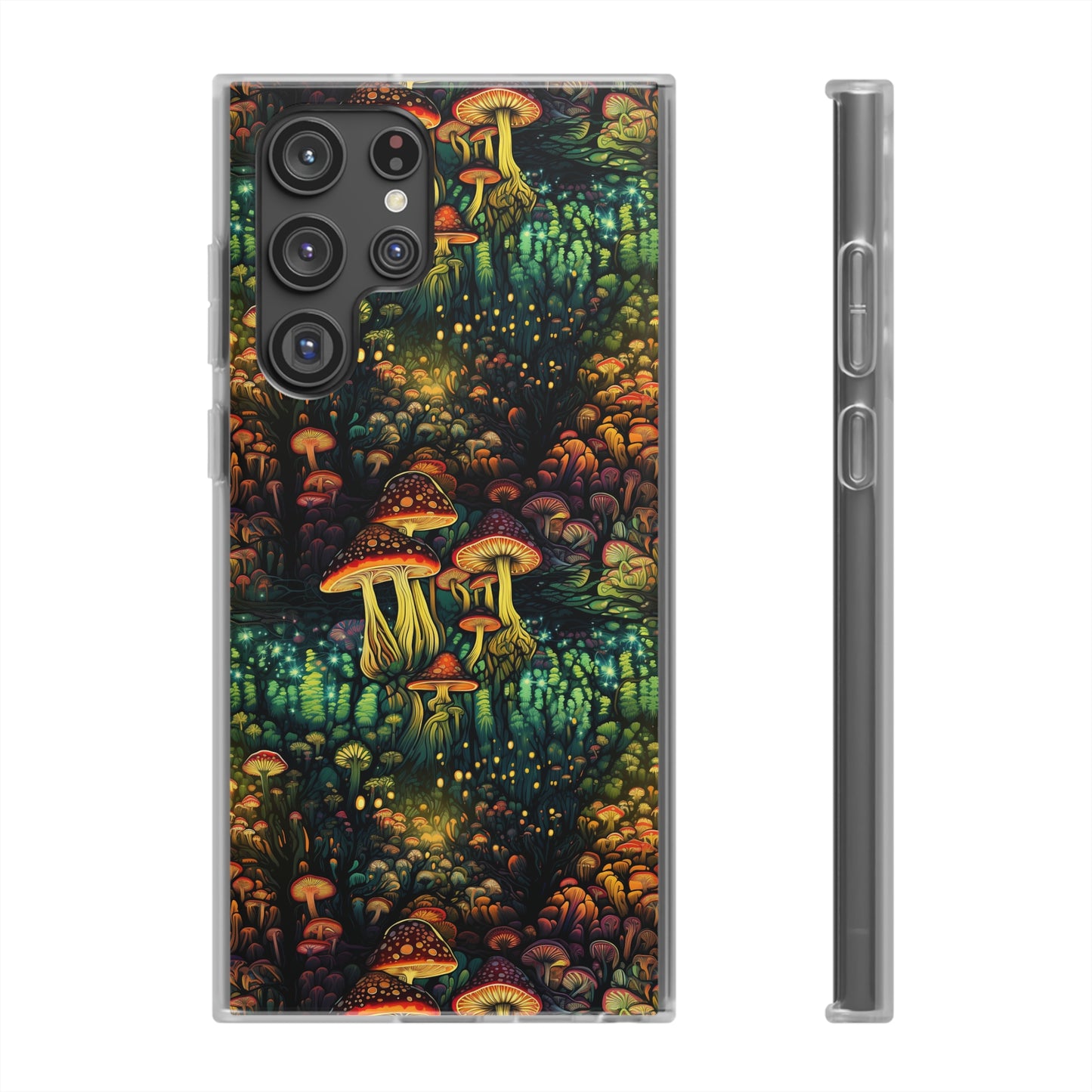 Neon Hallucinations: An Illumulated Autumn Spectacle - Flexible Phone Case