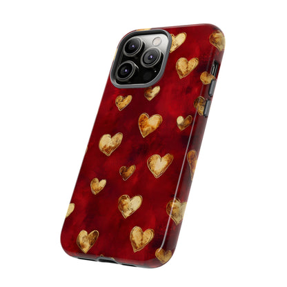 Midas Touch: Gilded Hearts - Phone Case