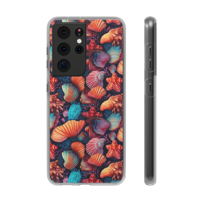 Vibrant Shallow Seascape - Flexible Phone Case Phone Case Pattern Symphony   