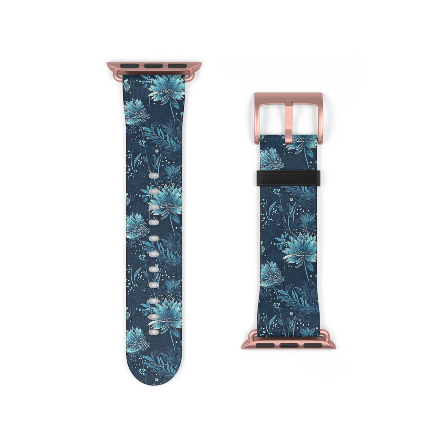 Metallic Blue Scilla - Shimmering Spring - Apple Watch Strap