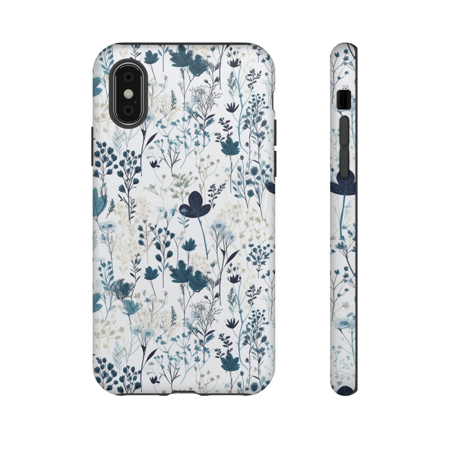 Serene Blue Wildflower - Phone Case