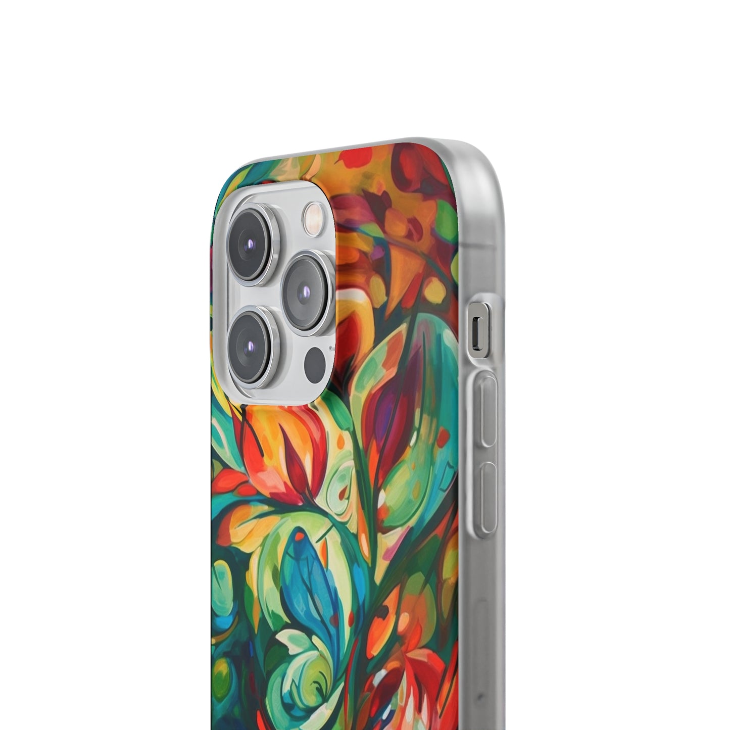 Spring Flourish Phone Case - Artistic Floral Elegance - Spring Collection - Flexi Cases Phone Case Pattern Symphony   