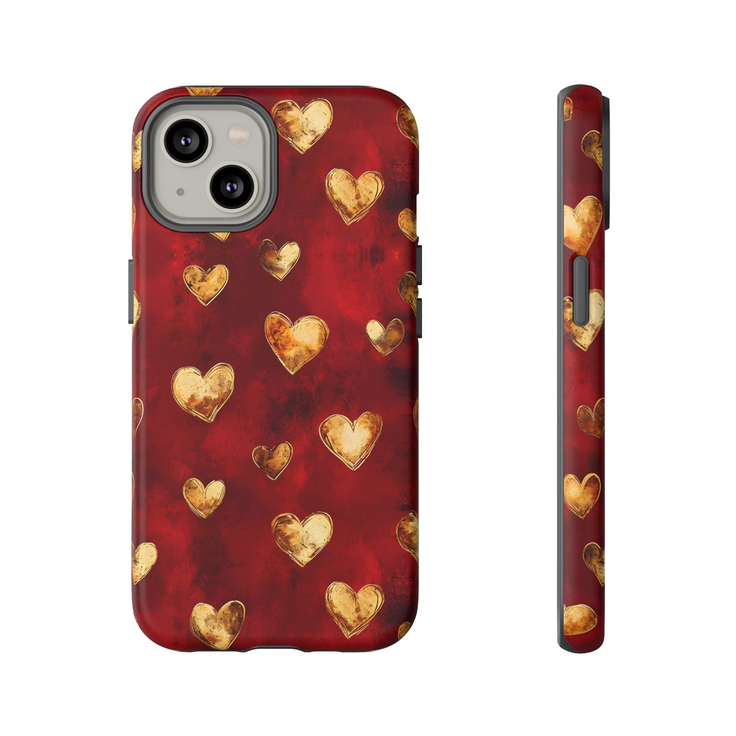 Midas Touch: Gilded Hearts - Phone Case