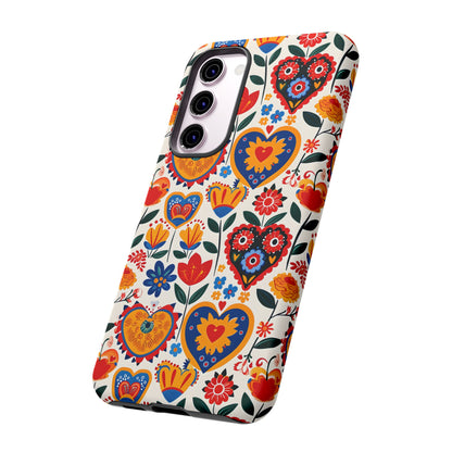 Whimsical Hearts - Phone Case