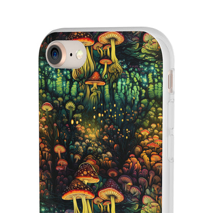 Neon Hallucinations: An Illumulated Autumn Spectacle - Flexible Phone Case