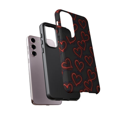 Neon Heartbeat - Phone Case