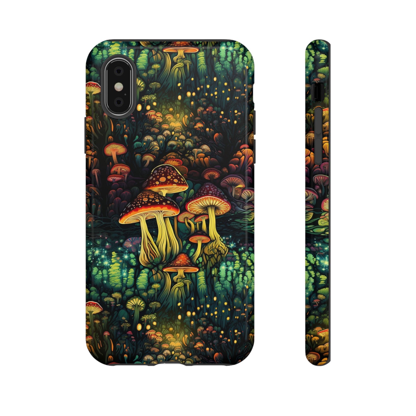 Neon Hallucinations: An Illuminated Autumn Spectacle - Tough Phone Case