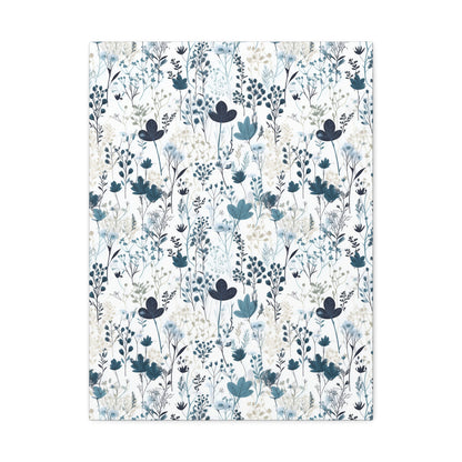 Blue Wildflower - Canvas Prints