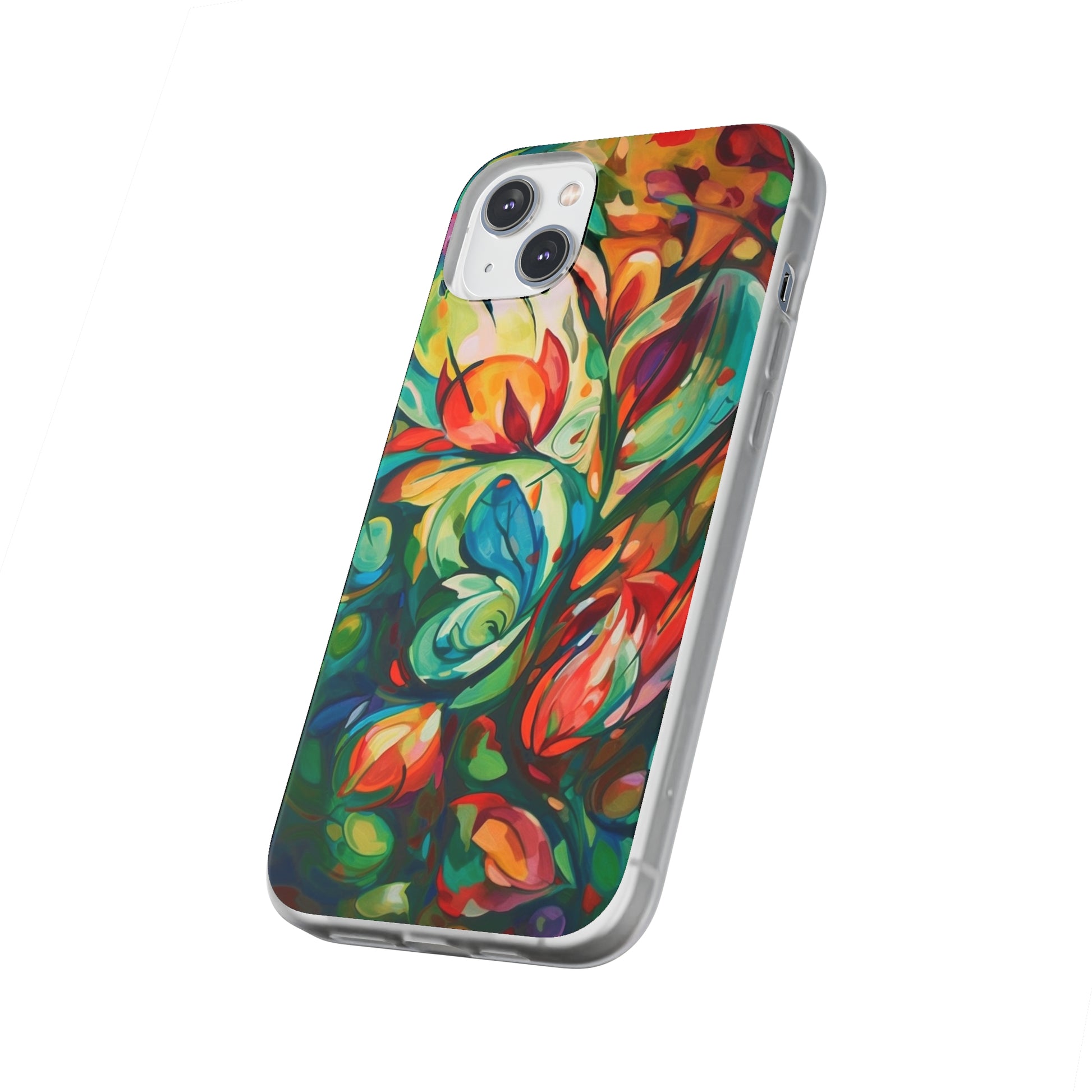 Spring Flourish Phone Case - Artistic Floral Elegance - Spring Collection - Flexi Cases Phone Case Pattern Symphony   