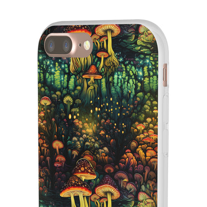 Neon Hallucinations: An Illumulated Autumn Spectacle - Flexible Phone Case